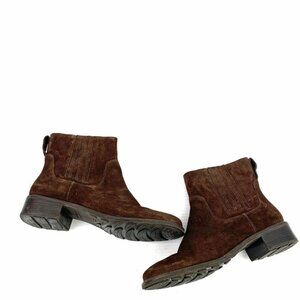 L.L Bean brown suede Chelsea boots